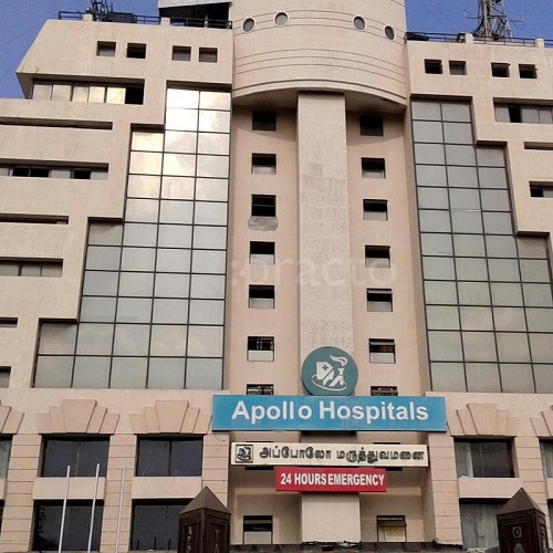 Apollo Hospital, Chennai, India.